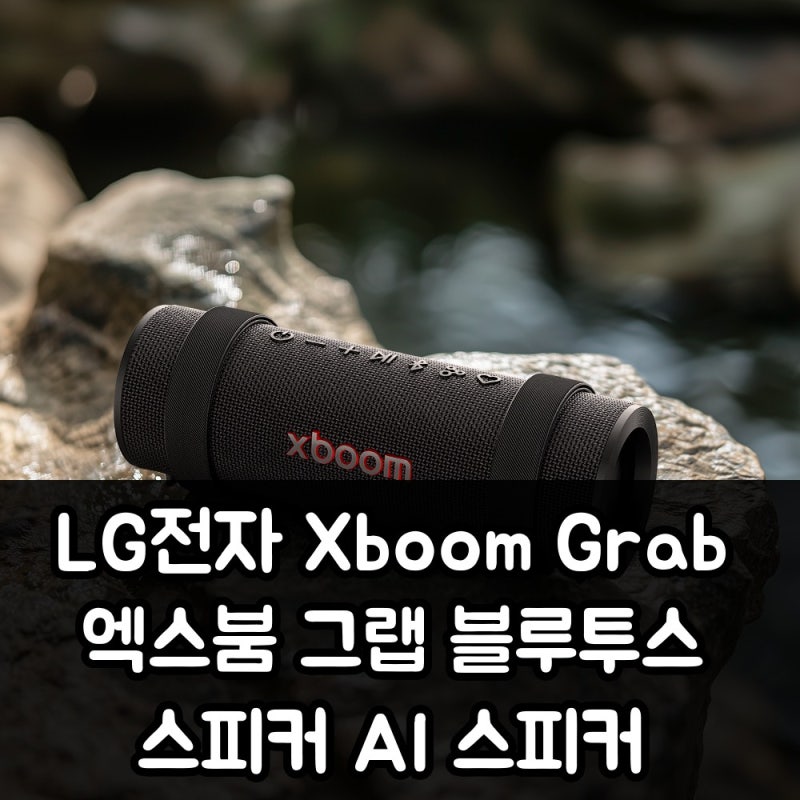 LG전자 Xboom Grab 엑스붐 그랩 블루투스 스피커 AI 스피커 실사용 후기