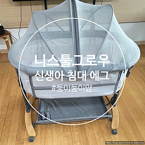 [니스툴그로우] 신생아 침대 에그 (aeg)