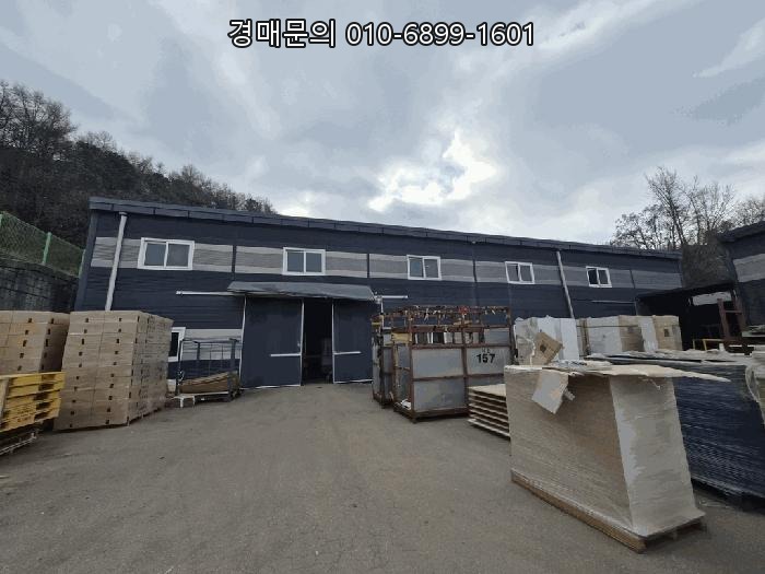  [경기도 포천시 공장 경매] 가산면 금현리 넓은 토지 공업용 건부지! 최적의 생산·물류 거점 확보 기회 2024타경82622