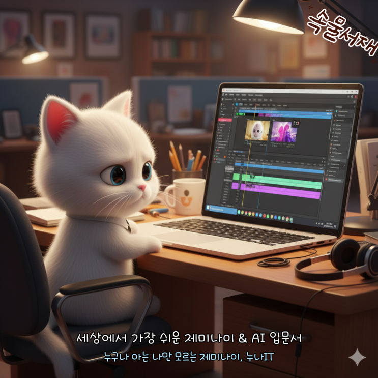  제미나이? 당신도 쓸 수 있다! : 누구나 아는 나만 모르는 제미나이 (누나IT)