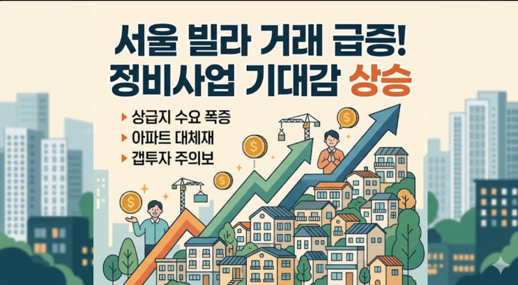  “대치·목동 빌라 거래 급증은 정비사업 기대감” 송승현 대표 분석