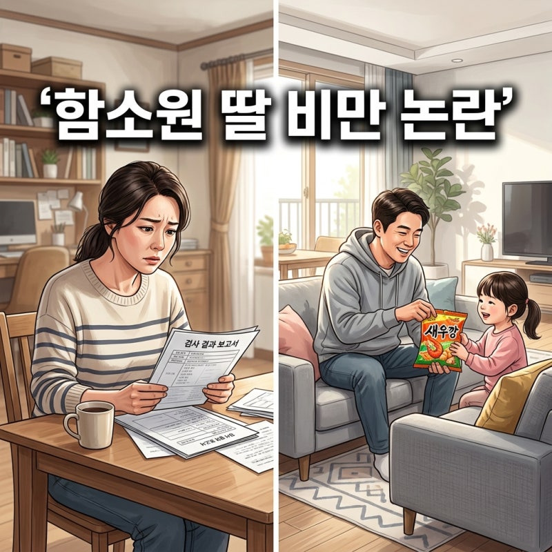 함소원 딸 비만 판정에 진화 원망, 공동육아 훈육 갈등과 올바른 식단 관리