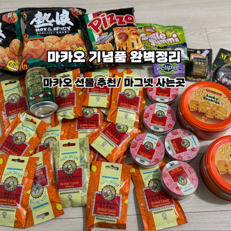 마카오 기념품 완벽정리 마그넷 저렴하게 사는 곳 후기