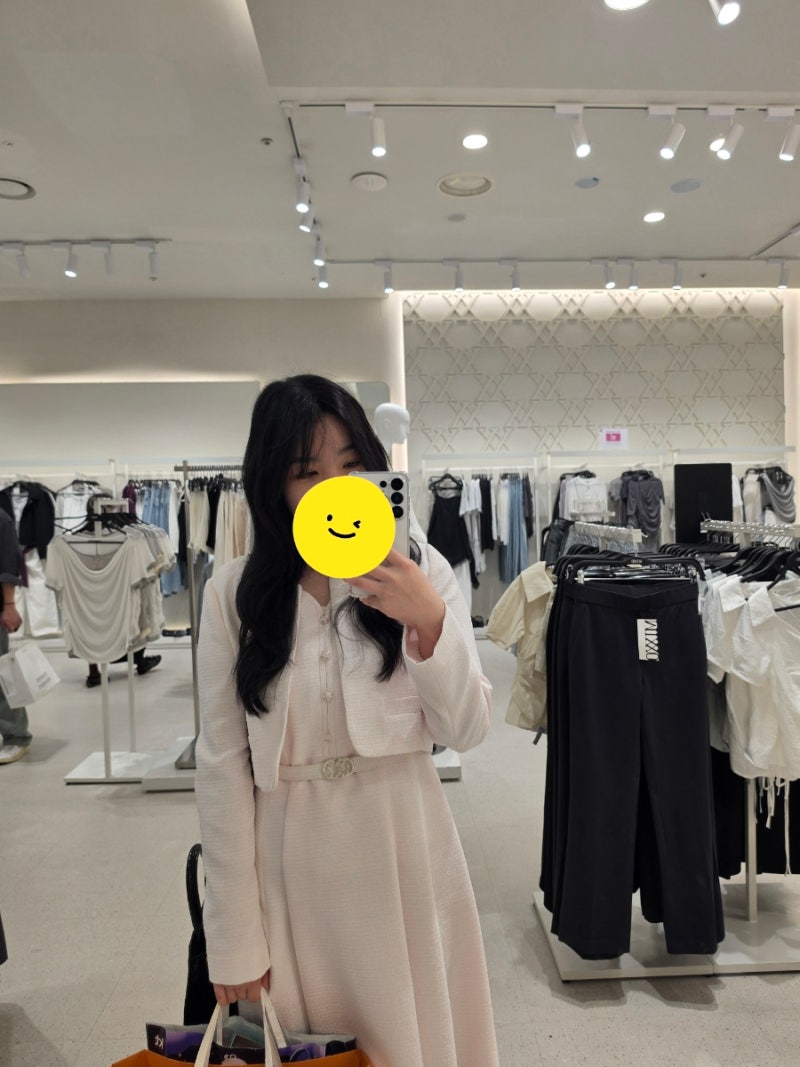[케네스레이디]엔디브 벨티드 자켓 원피스 벚꽃색원피스 상견례룩 2부 원피스 강추 EWOPPC3100