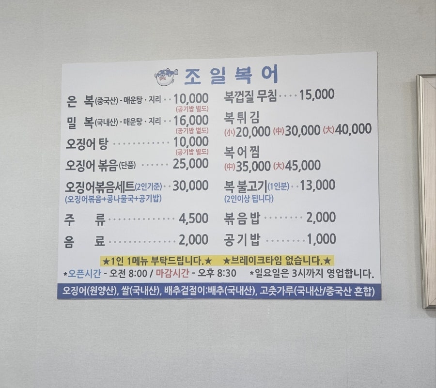 조일복어 사진 6