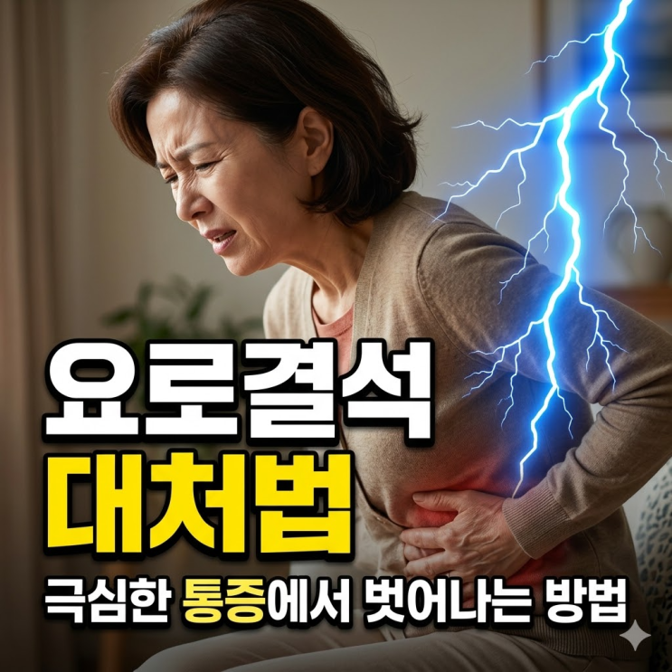  요로결석 통증 출산보다 아프다? 증상 위치와 파쇄술 비용 응급실 대처법 총정리