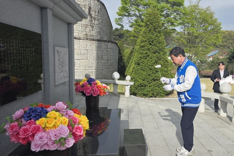 이재영 증평군수 후보, "민주주의 정신으로 증평의 미래 열겠다"