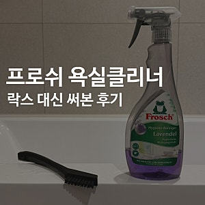 프로쉬 욕실 세제｜라벤더 욕실클리너 락스 대신 써본 후기