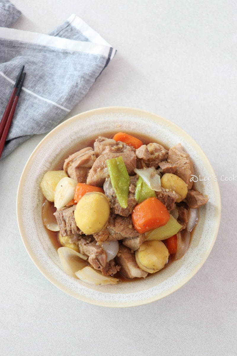 간장 돼지갈비찜 레시피 1.5kg양념 알텐바흐 저압냄비 7L