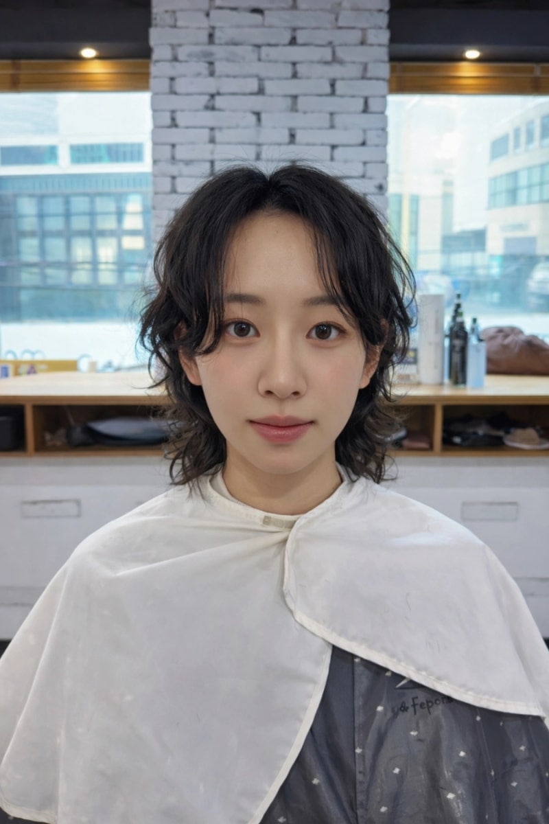 부산대 설인아 단발 완벽 재현! '단발 허쉬 빈티지펌'으로 힙하고 세련된 무드 변신