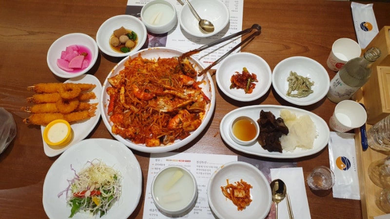 부산 범일동 해물탕과 해물찜 범일역 가족모임장소 추천 마파람