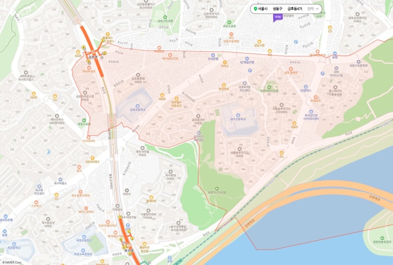 금호동 등 - 힐스테이트서울숲리버 외