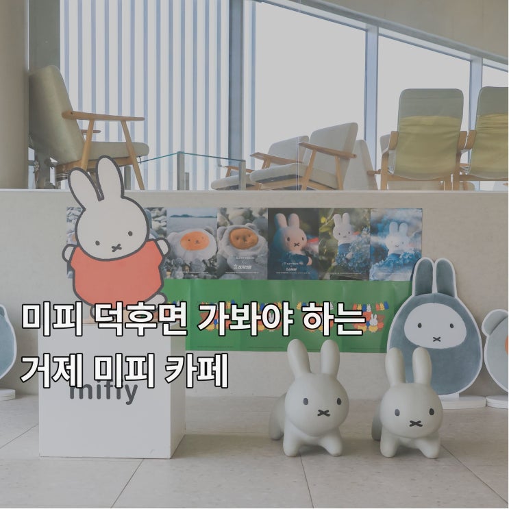  [거제] 수국 미피도 있고 덕후라면 가봐야 하는 곳 <미피 카페>