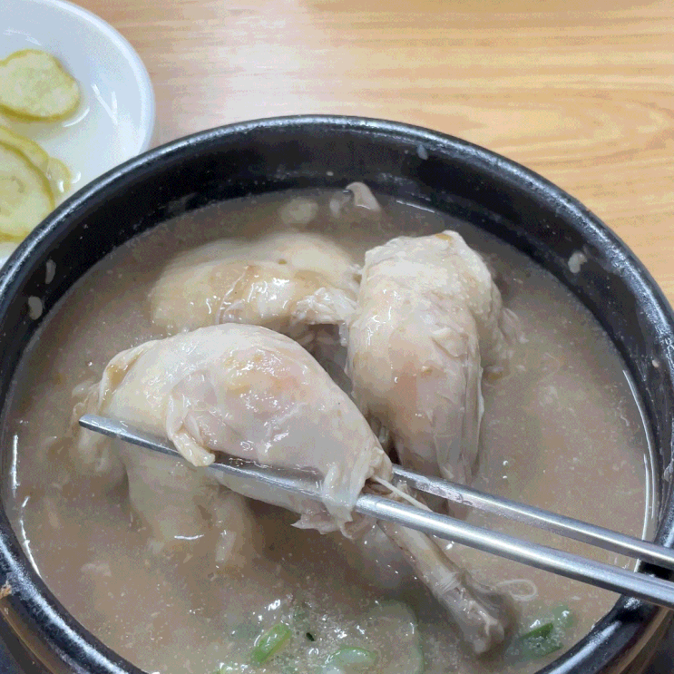  대전 신탄진맛집 형과아우누룽지삼계탕왕갈비탕 신탄진점 | 여름 보양식 황제 같은 황칠삼계탕 굳!