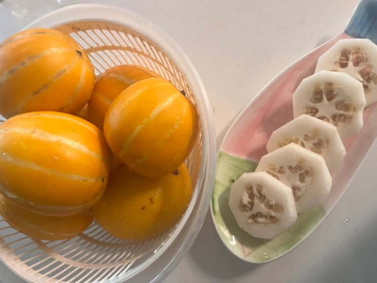  성주참외,꿀참외,고당도참외 아이 간식으로 딱! 해피픽 성주꿀참외 랜덤 2kg 후기