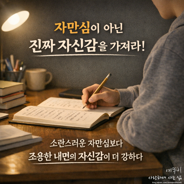  수험생 가져야 하는 공부 마음 자세 자만심 아닌 조용하고 강한 내면의 자신감을 키워야 합니다