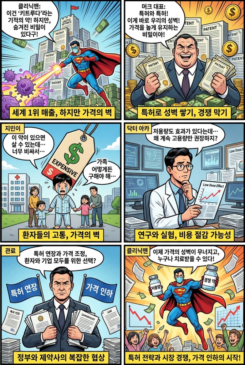 [릴리스 AI - 배경지식] 면역 항암제 키트루다 가격전략 (뉴스타파 국제탐사보도언론인협회 ....