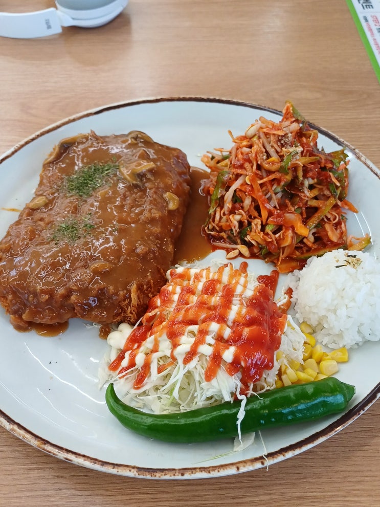  천안 불당 가성비 좋은 돈까스 맛집 혼밥하기 좋은 돈까스 맛집 진심왕돈까스