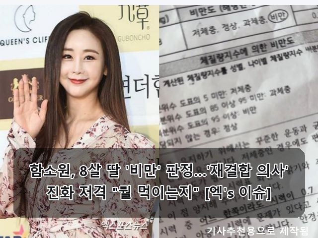 함소원 딸 비만 진화 저격, 임성한 작가 한혜숙 활동 중단 이유까지