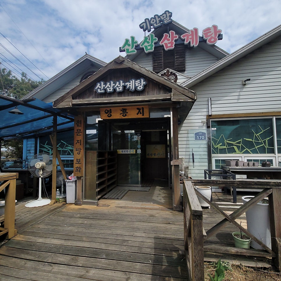 기안말산삼삼계탕 사진 3