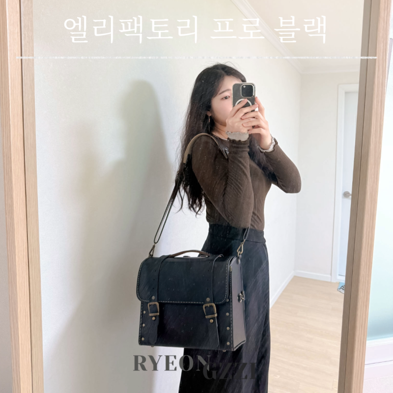 클래식한 카메라 가방 추천 엘리팩토리 2WAY 프로 가방