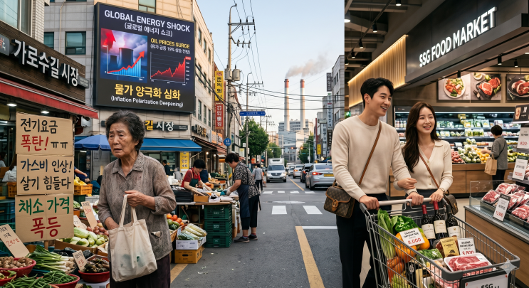  에너지 쇼크가 불러온 물가 양극화와 글로벌 경제의 새로운 뇌관