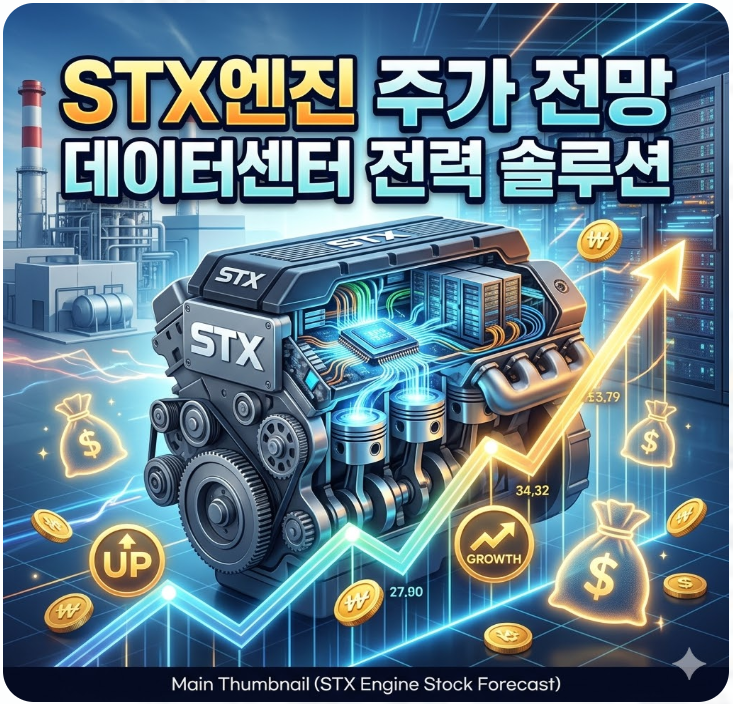 STX엔진 주가 전망 및 데이터센터 전력 솔루션 분석