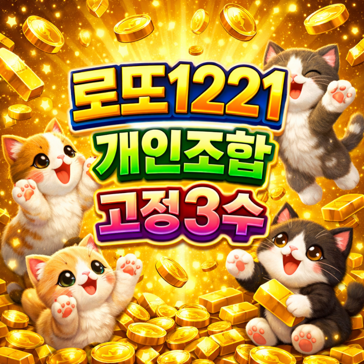  2026 로또 1221회 개인조합 고정수 몰림수 모의번호, 이번에는 정말 다르게 보이는 핵심은!? 