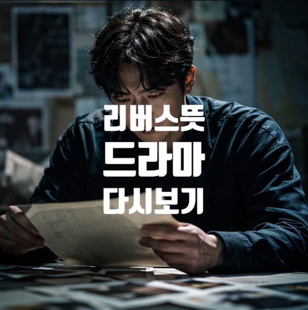  리버스뜻(Reverse)과 드라마 기본 정보 알아보기