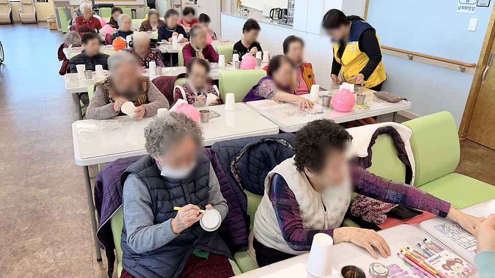보령노치원 인지활동 마라카스 만들기 충분한 휴식 맞춤 서비스
