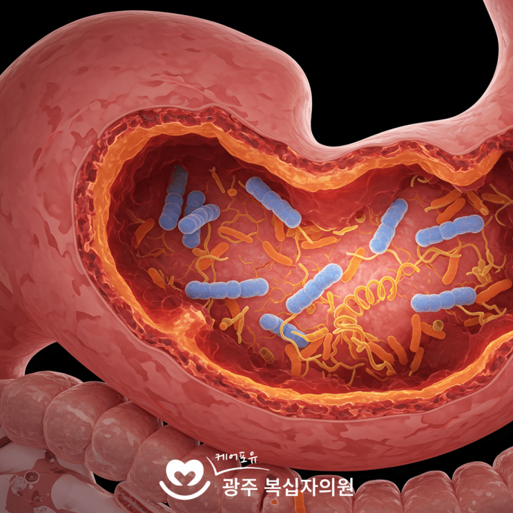  위내시경 헬리코박터균이 가장 흔하게 발견되는 3가지
