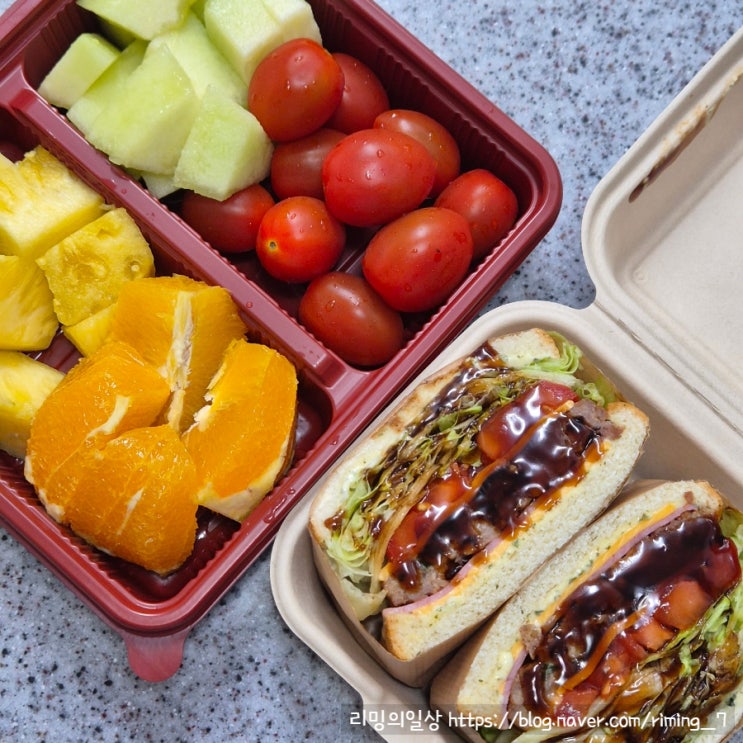  양산 평산동 샌드위치 인프룻 과일 맛집 추천