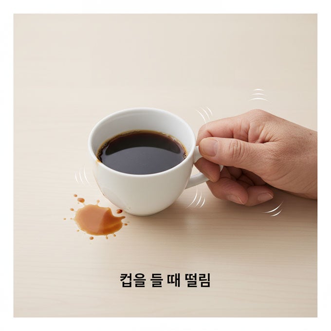 본태성 손떨림, 가만히 있을 때 떨리나요? 파킨슨병과 구별하는 본태성 수전증의 특징