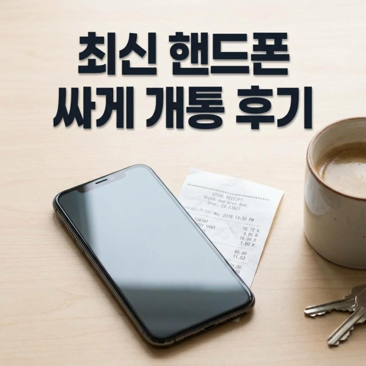  의정부 휴대폰 성지 최신 핸드폰 싸게 개통한 후기