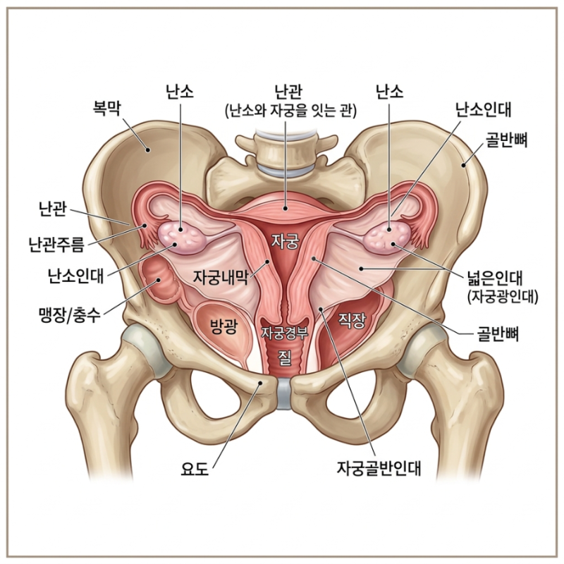 난소암 초기증상 총정리! 생존율,검사,치료까지 꼭 알아야 할 모든 것 (2026 최신)