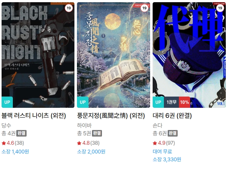  BL소설 신간) 26년 4월 20일 신간