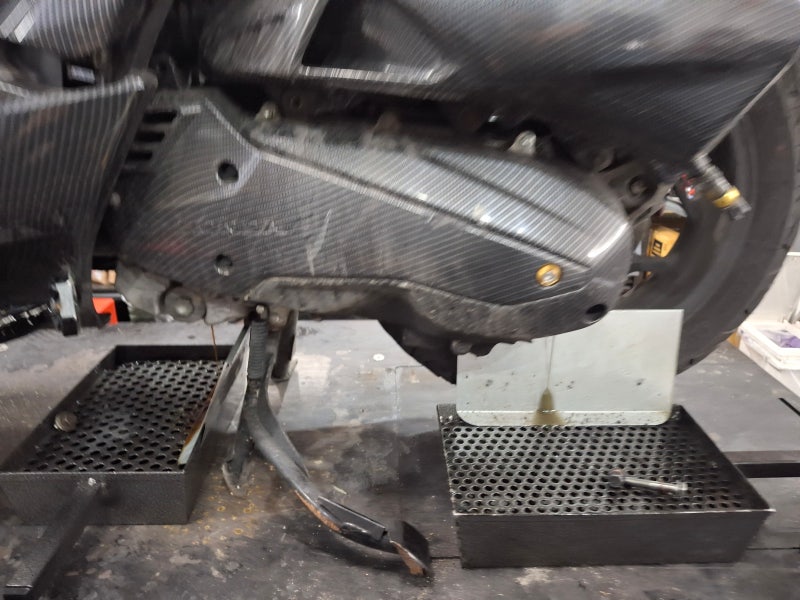 PCX125 구동계 교체 및 기본점검