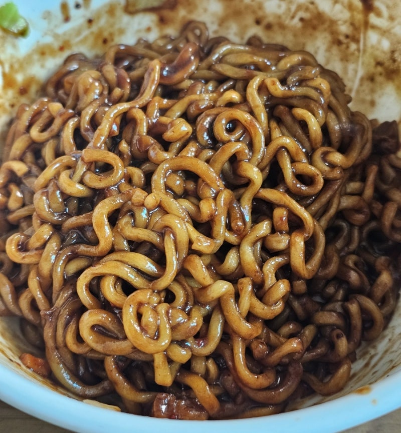 전자렌지로 짜파게티 끓이는 법_전자레인지 존맛 짜파게티