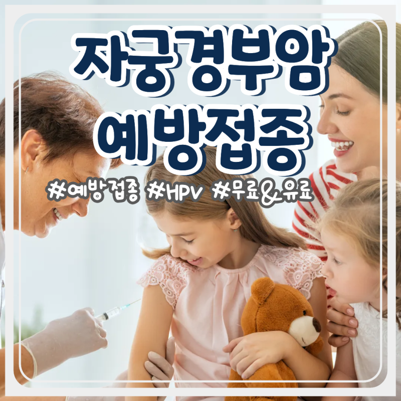 자궁경부암예방접종 무료 vs 유료 총정리 (지금 안 맞으면 늦을 수도 있습니다)