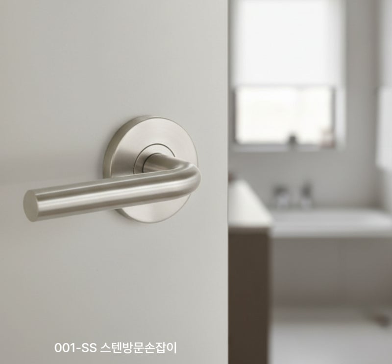 [셀프 교체] 습기 강한 화장실 문손잡이 소재 TOP 3 : 녹 걱정 없는 욕실 문고리 선택법