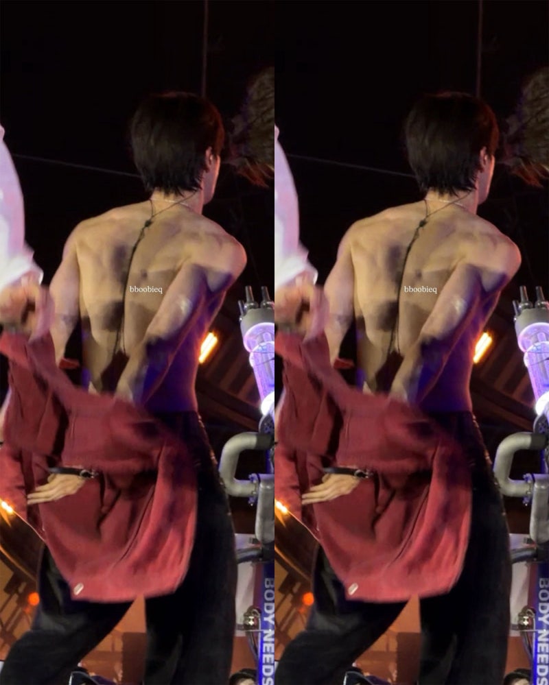 RIIZE Sungchan's Shirtless Physique and Abs at the Songkran Stage: Fan Reactions
