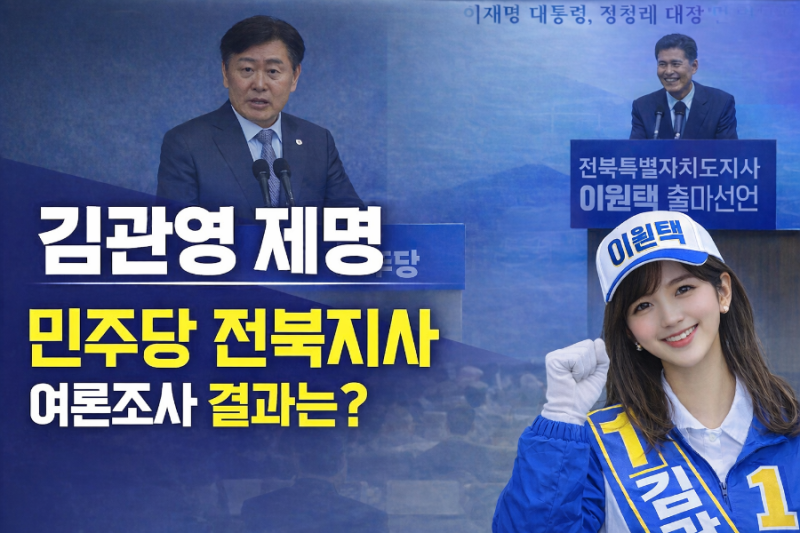 김관영 지사 무소속 출마 논란, 여론은 왜 점점 돌아서고 있을까 “출마는 사명” vs “무모....
