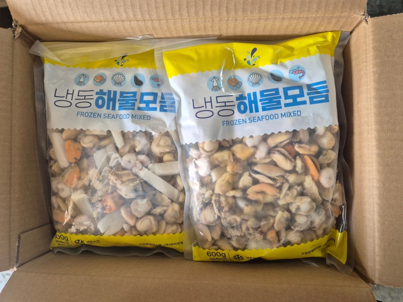 (내돈내산)해물모듬 한팩이면 만능