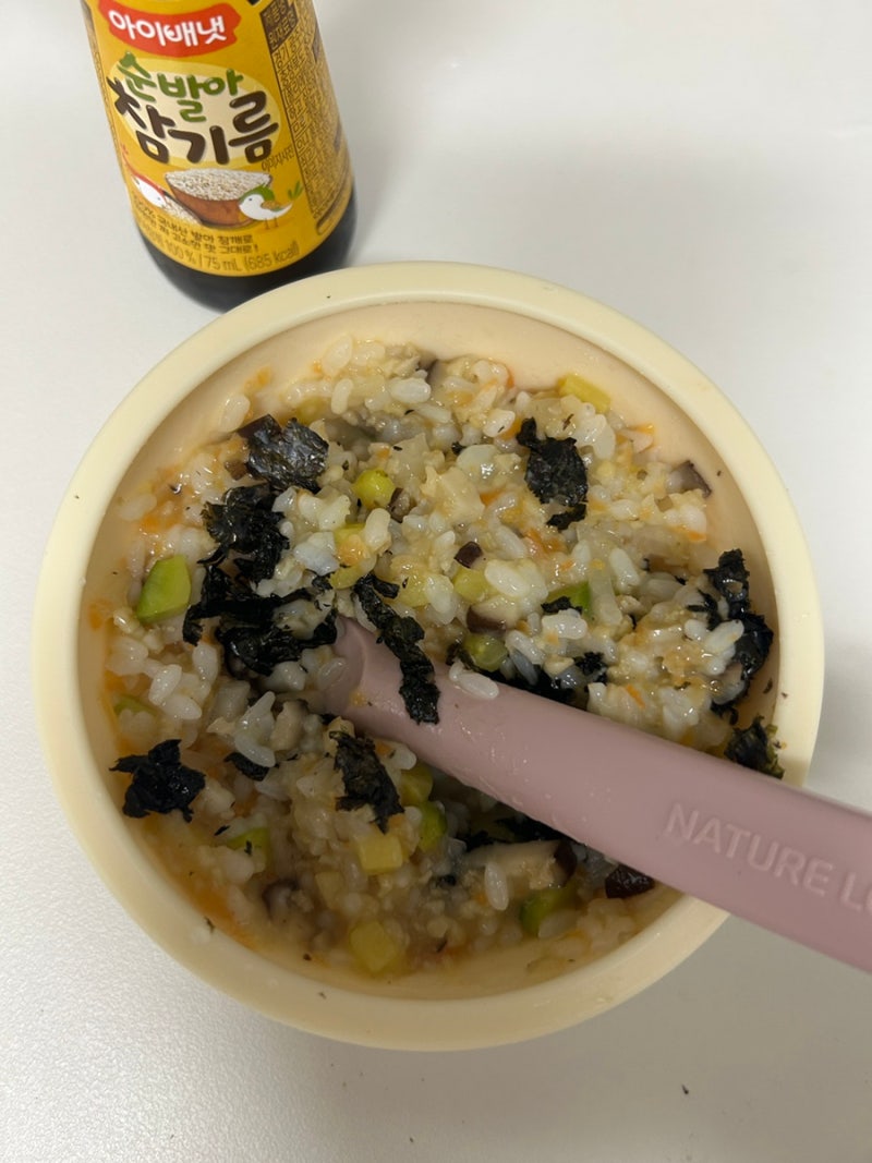유아식 돌아기 전복죽 전복덮밥 만들기
