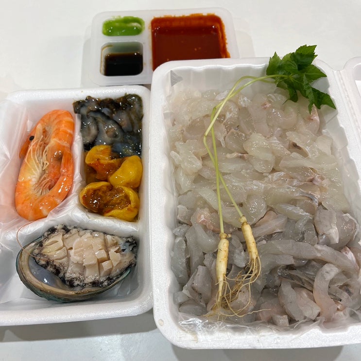  감포 회 포장 맛집 경주횟집 부부수산