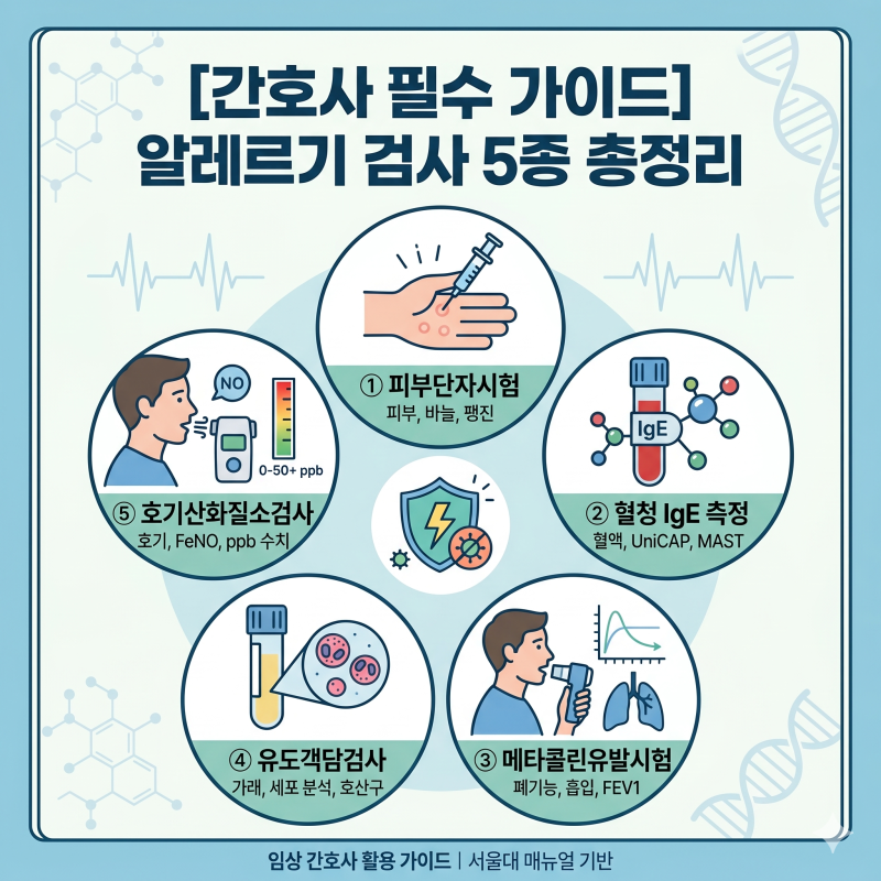 임상에서 바로 쓰는 알레르기 검사(Allergy Test) 핵심 가이드