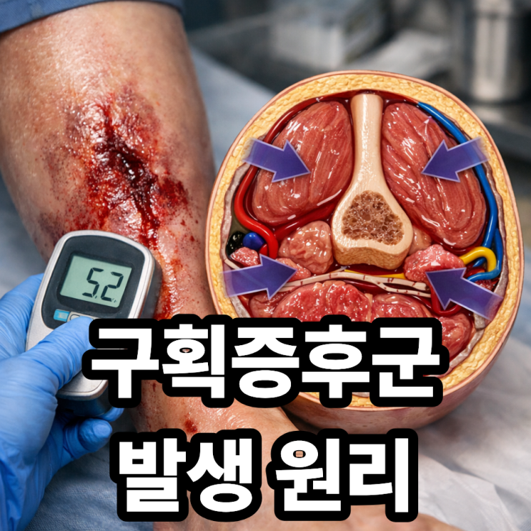  급성구획증후군 발생 원리, 왜 갑자기 위험해질까?