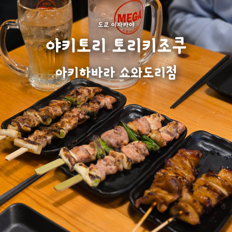  도쿄 맛집 야키토리 토리키조쿠 아키하바라점, 가성비 미친 이자카야