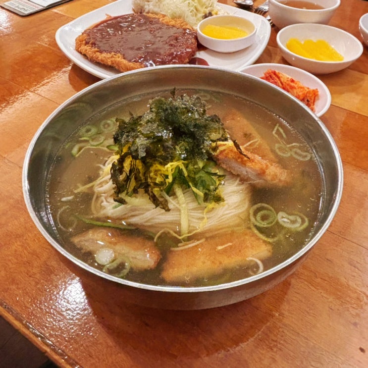  서빙고역맛집 탐방 돈까스잔치 돈잔국수와 새로 생긴 반찬가게 투어