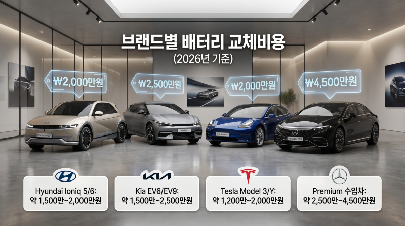 "연간 1만원으로 2000만원 막는다" 전기차 배터리 교체 비용 보험 특약 안 들면 후회하는 이유